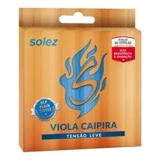 Encordoamento Para Viola Solez Slvc Tl Niquel Tensão Leve Foto mini 1