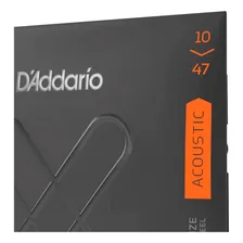 Encordoamento Para Violão Aço D'ddario Xtapb1047 .010 Foto mini 4