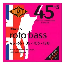 Encordoamento Rotosound Contrabaixo 5c 0.45 Rb45-5 Foto mini 1