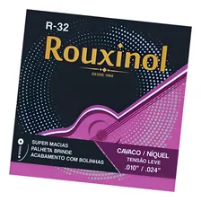 Encordoamento Rouxinol P/ Cavaquinho Tensão Leve 0.24 R32 Foto mini 1