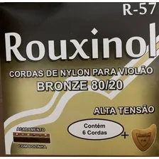 Encordoamento Rouxinol Violão Nylon Bolinha Tensão Alta R57 Foto mini  3