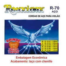 Encordoamento Rouxinol Violao R70 Aço Foto mini 1