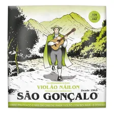 Encordoamento Sao Goncalo Violao Nylon Cristal Tensao Leve Foto mini 1