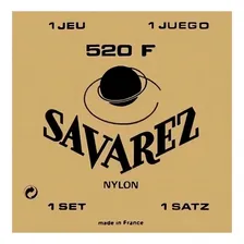 Encordoamento Savarez Violão Nylon 520f Tensão Alta Foto  mini 1