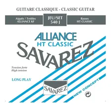 Encordoamento Savarez Violão Nylon 540j Tensão Alta Foto mini 1