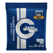 Encordoamento Solez Groove Gfp2 Guitarra 010 Full Pack Foto mini 1