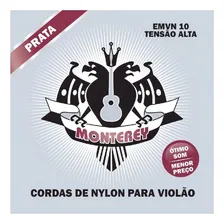 Encordoamento Solez Monterey P/ Violão Cordas De Nylon Prata Foto  mini 1