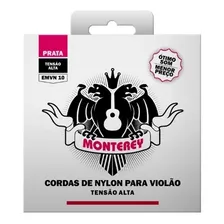 Encordoamento Solez Monterey P/ Violão Cordas De Nylon Prata Foto mini  2