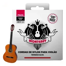 Encordoamento Solez Monterey P/ Violão Cordas De Nylon Prata Foto mini  3