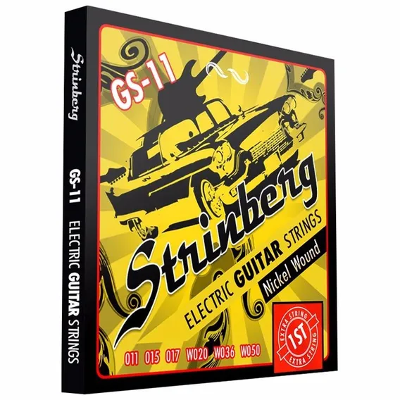 Encordoamento Strinberg Guitarra 011 Gs11 Foto 1