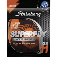 Encordoamento Strinberg Guitarra 011 Gs11 Foto mini  2