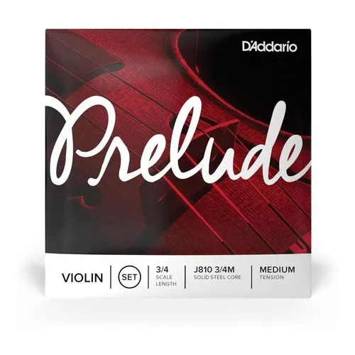 Encordoamento Violino D'addario Prelude J810 3/4m Foto 1