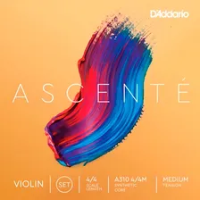 Encordoamento Violino Média D'Addario Ascenté A310 4/4M Foto mini 4