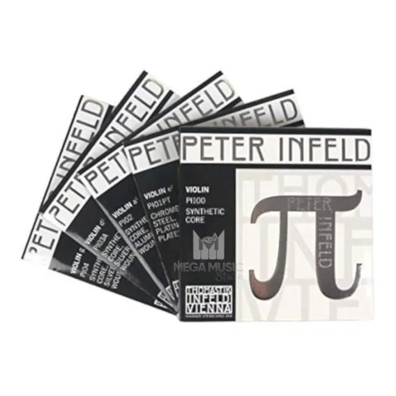 Encordoamento Violino Thomastik Peter Infeld - Mi Platinum Foto 1