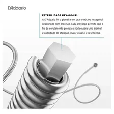 Encordoamento Violão Aço .014 D'addario Phosphor Bronze Ej18 Foto mini 4