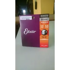 Encordoamento Violão Aço Elixir Nanoweb 012 Light Foto mini 1