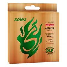 Encordoamento Violão Aço Solez Slapb10 .010 Phosphor Bronze Foto mini 2
