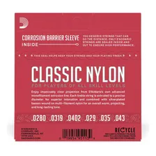 Encordoamento Violão Nylon D'addario Student Nylon Ej27n Foto mini 2