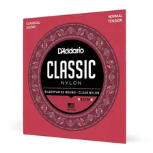 Encordoamento Violão Nylon D'addario Student Nylon Ej27n Foto mini 1