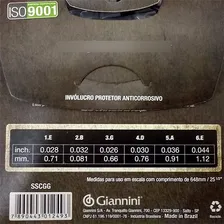 Encordoamento Violão Nylon Giannini Guinga Sscgg 10 Jogos Foto mini 2