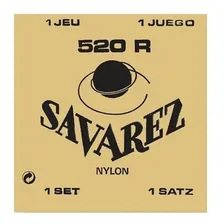 Encordoamento Violão Nylon Savarez Traditional 520r Foto mini 2