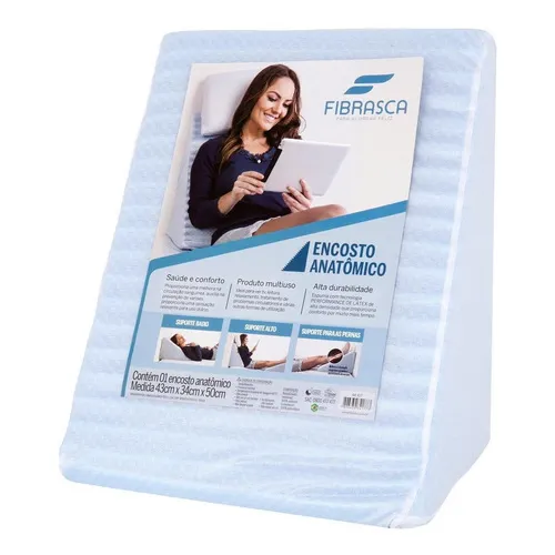 Encosto Anat么mico Triangular Multiuso Fibrasca Foto 1