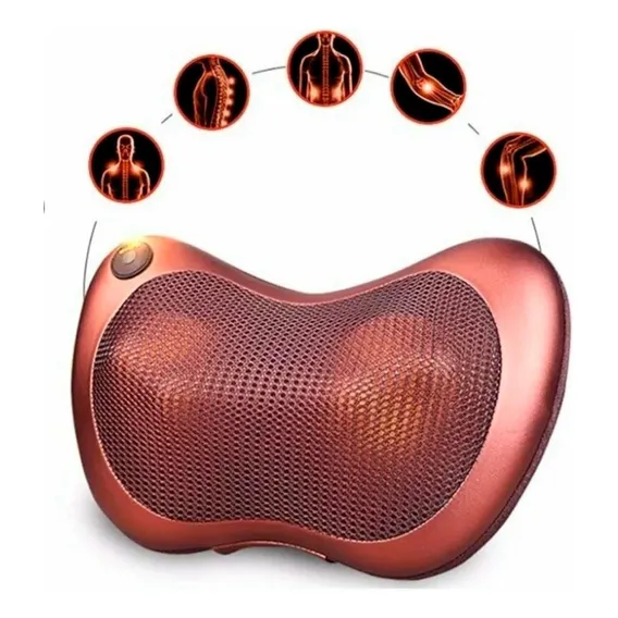 Encosto Massageador Ortopédico Bivolt Perfeito Relaxamento Foto 1