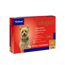 Endogard Vermífugo Cachorro 2,5kg - 6 Comprimidos Virbac Foto mini  2