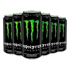 Energetico Monster Energy Fardo Com 6 Latas De 473ml Sabores Monster Energy Drink Clássico Foto mini 1