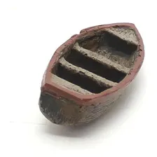 Enfeite Aquário Barco Canoa Pequeno Foto mini 4