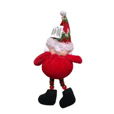 Enfeite De Árvore Natal Papai Noel Pendura Porta Natalino Cor Papai Noel Zigzag Foto mini 4
