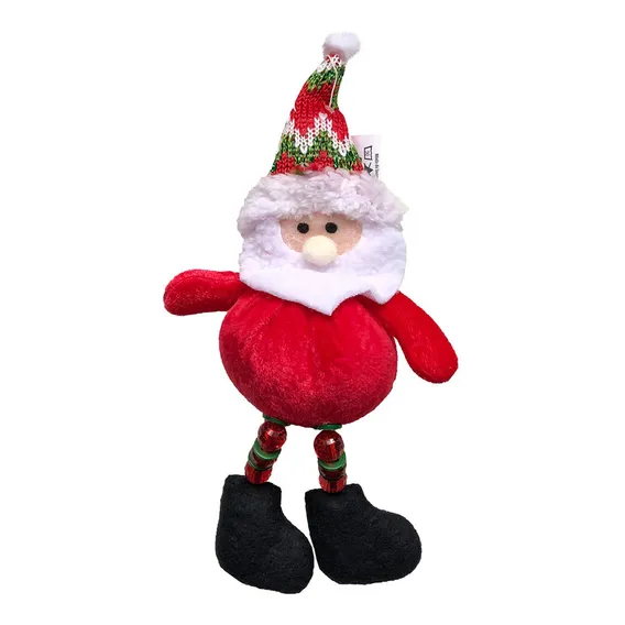 Enfeite De Árvore Natal Papai Noel Pendura Porta Natalino Cor Papai Noel Zigzag Foto 1