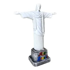 Enfeite Decoração Estátua Cristo Redentor Resina Souvenir Foto mini 2