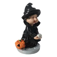 Enfeite Decorativo - Bruxa Bruxinha Da Sorte Halloween Cor Decorado Foto mini 3