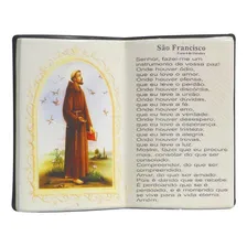Enfeite Decorativo Resina Livro São Francisco De Assis Foto mini 1
