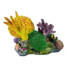 Enfeite Para Aquário - Coral Nemo Foto mini  3
