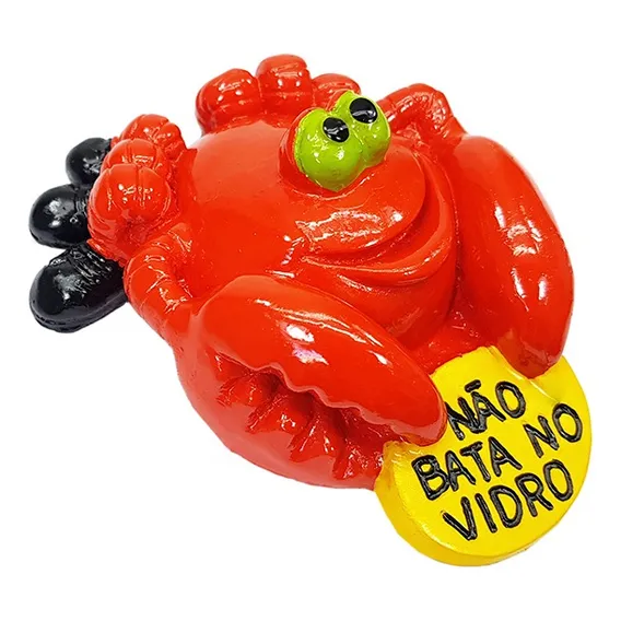 Enfeite Para Aquário - Siri Não Bata No Vidro Foto 1
