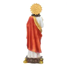 Enfeite Resina Sagrado Coração De Jesus 21cm Foto mini 4