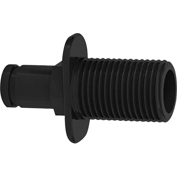 Engate Fácil Prolongado P/ Duchas E Chuveiro Hydra 30mm Acabamento Fosco Cor Preto Foto 1