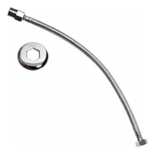 Engate Flexível Aço Inoxidável Deca 4607.c.040 Cromado 40cm Foto mini  3