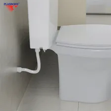 Engate Flexível De Pvc Resistente 30cm Branco Foto mini  3