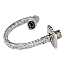 Engate Mangueira Flexível Trançado Aço Inox 30 Cm Foto mini 1