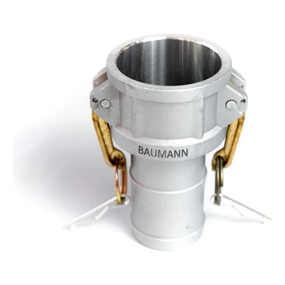 Engate Rápido Baumann C-200 Camlock Acoplador 2 AlumÃnio. Foto 1