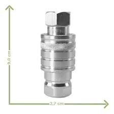 Engate Rápido Completo 1/2 Trator Massey 3410413 Hidrafil Foto mini 4