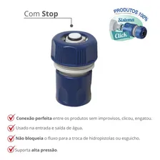 Engate Rápido DurĂn Com Stop Bitola 3/4 Engate Rápido FĂŞmea De Plástico Foto mini 2
