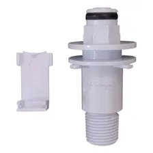 Engate Rápido | Niple Br Parede Torneira Prima Touch Zagonel Cor Branco Foto  mini 1
