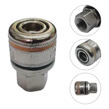 Engate Rápido Rosca 1/4 Femea Para Compressor De Ar Foto mini 4