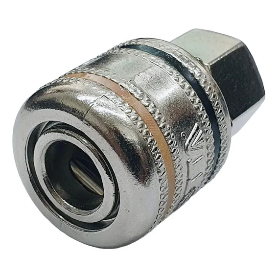 Engate Rápido Rosca 1/4 Femea Para Compressor De Ar Foto 1