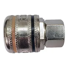 Engate Rápido Rosca 1/4 Femea Para Compressor De Ar Foto mini  3