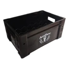 Engradado Para Garrafas 300ml Com 24 Ambev Cor Preto Foto mini 1